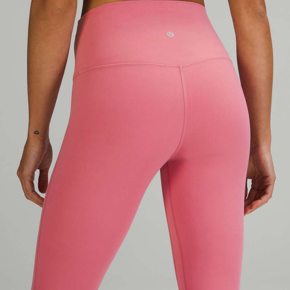 lululemon pink blossom align leggings